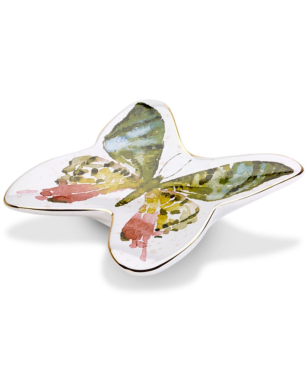 Керамическая мыльница Avanti Butterfly Garden