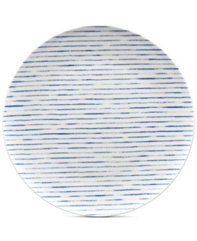 Noritake  Hammock Coupe Stripes Dinner Plate