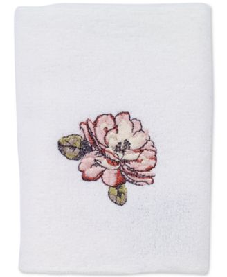 Avanti Butterfly Garden Cotton Washcloth, 13" x 13"