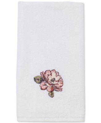 Avanti Butterfly Garden Cotton Fingertip Towel, 11" x 18"