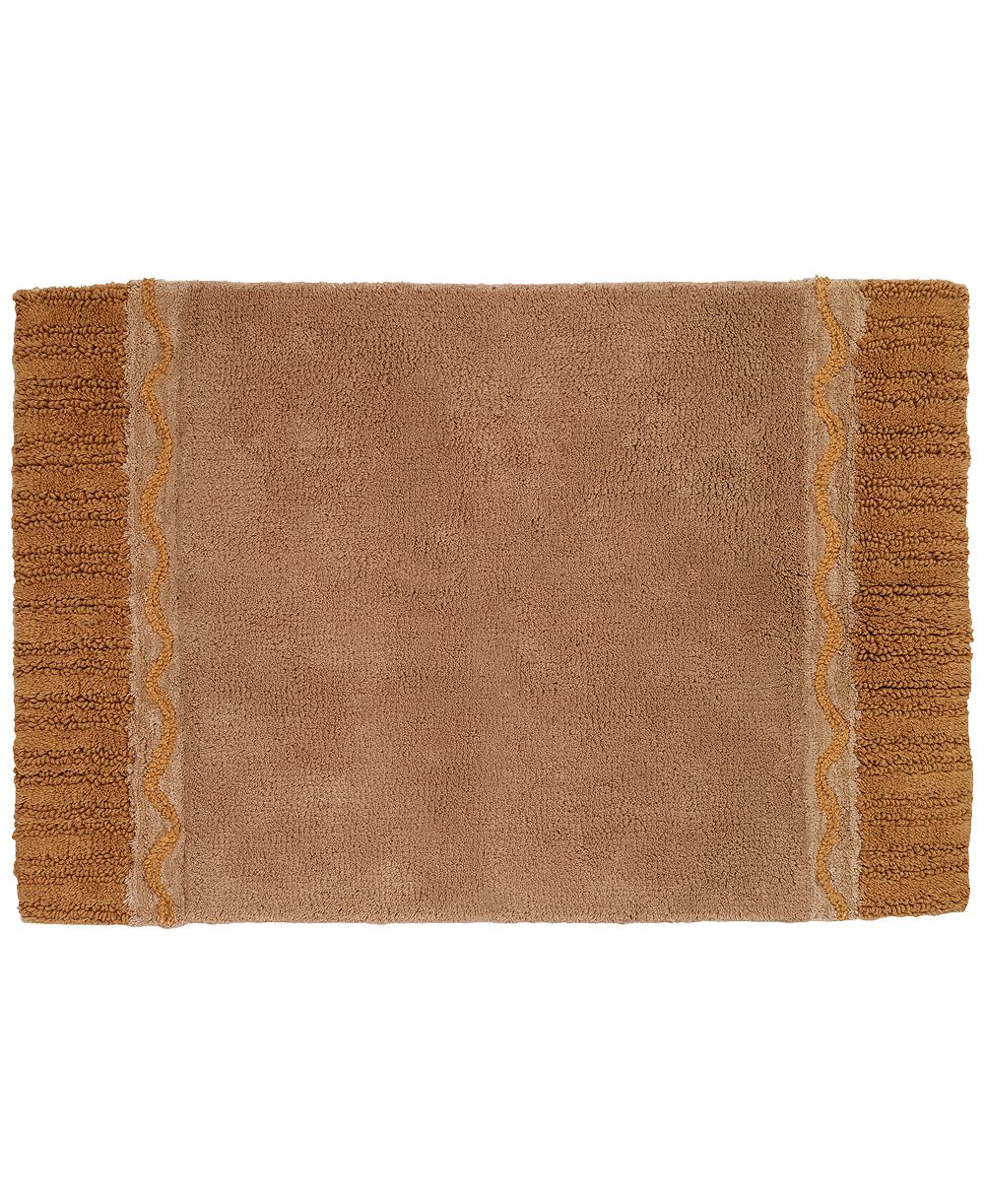 Avanti Braided Medallion Colorblocked Bath Rug, 20" x 30"