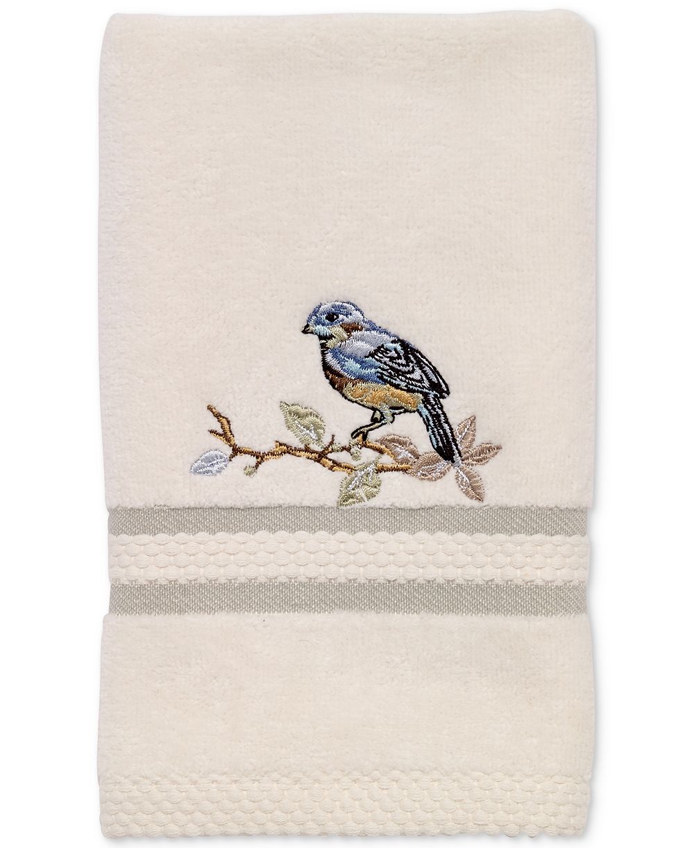 Вышитое хлопковое поло towel Avanti Love Nest, 11" x 18"