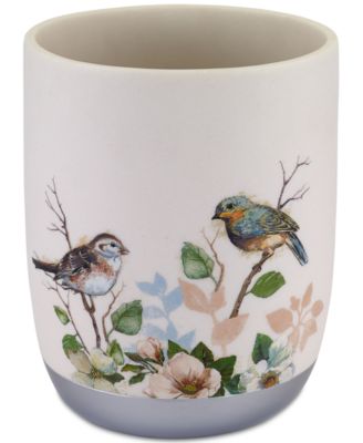 Avanti Мусорная корзина с мотивом птицы Love Nest из смолы
