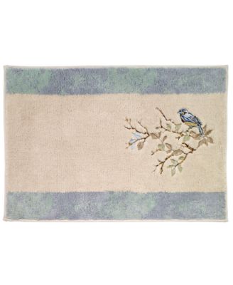 Avanti Love Nest Embroidered Cotton Bath Rug, 20" x 30"