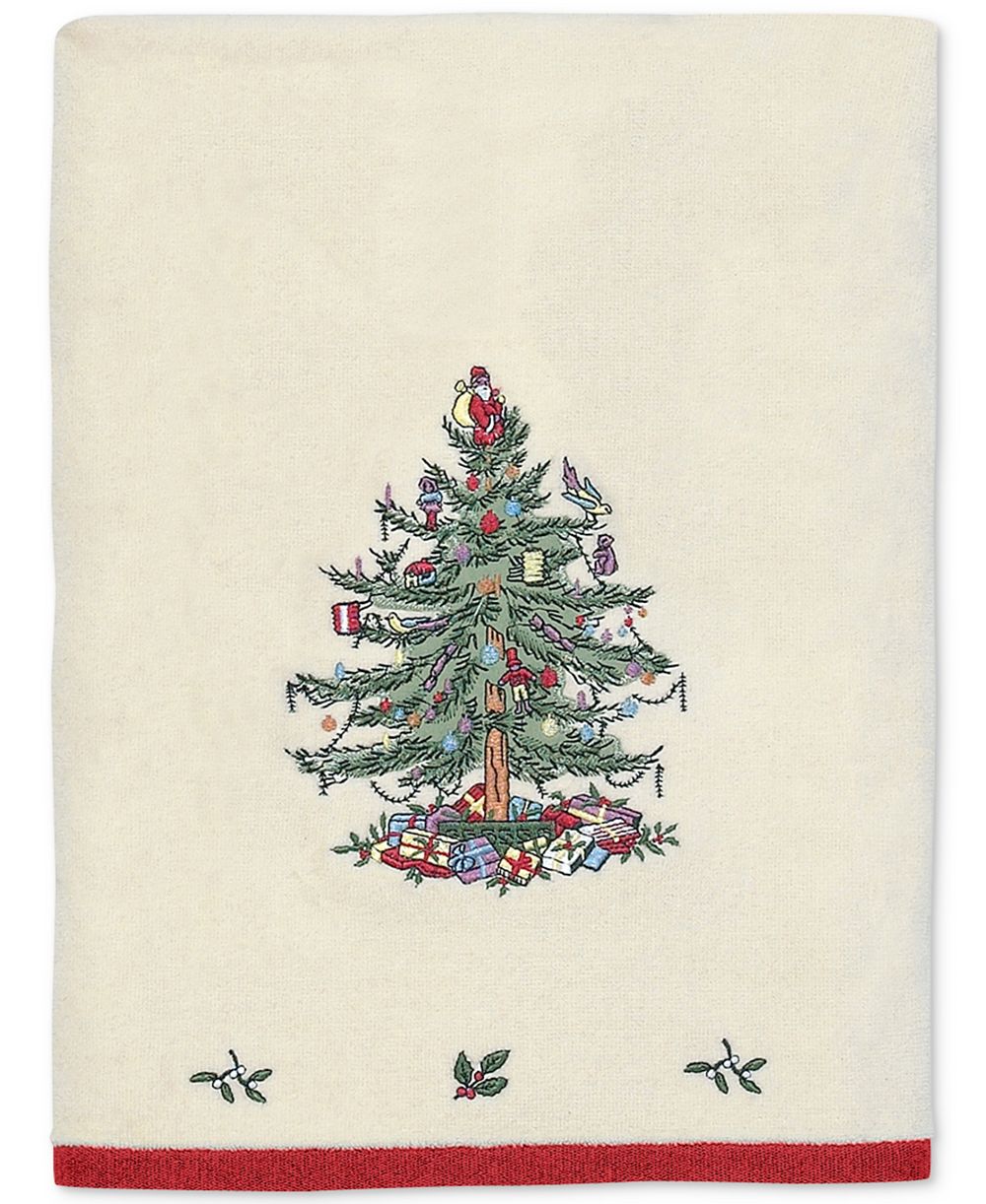 Spode Christmas Tree банное полотенце, 27" x 50"