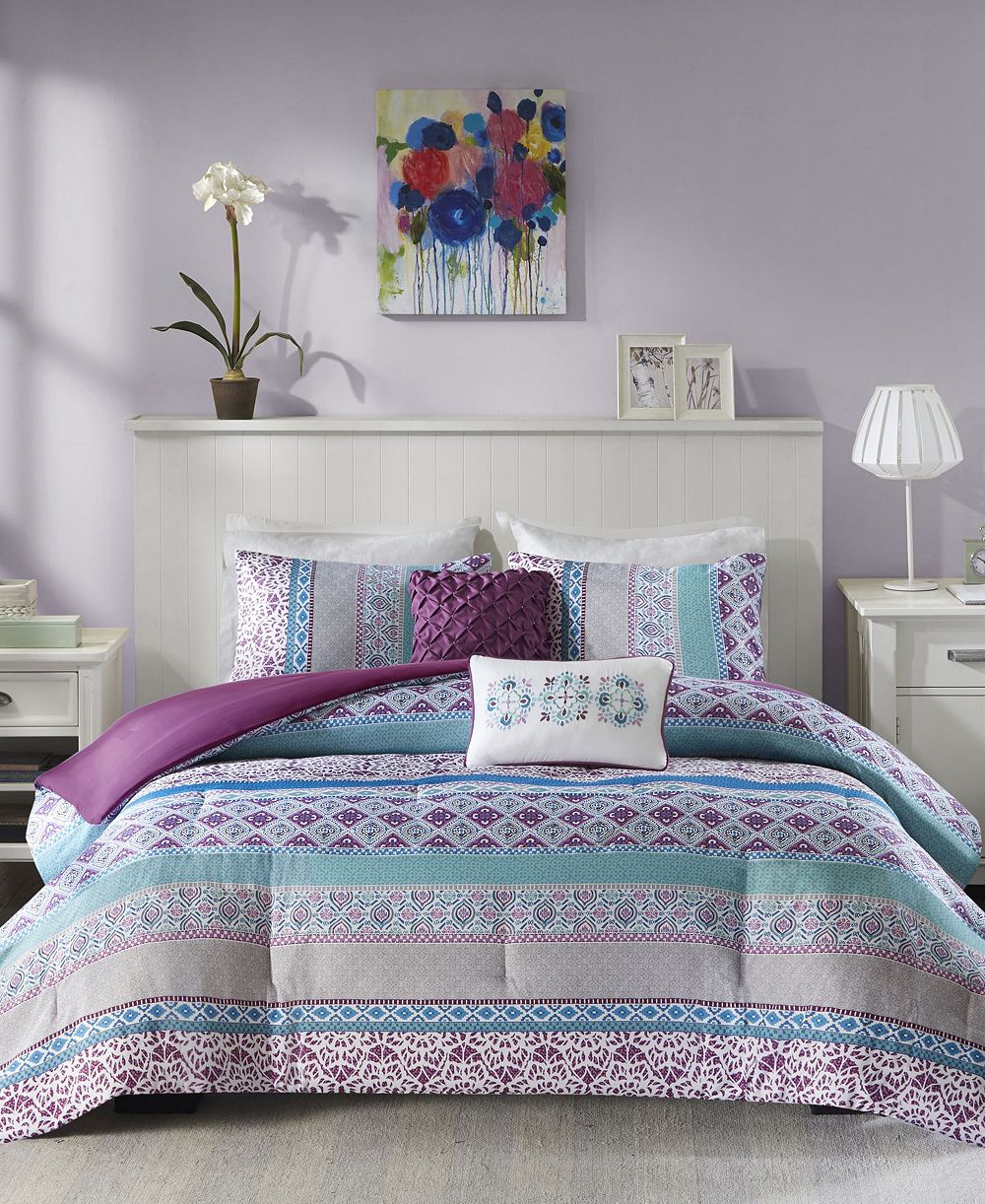 Intelligent Design Joni Reversible 5-Pc. Comforter Set, Full/Queen