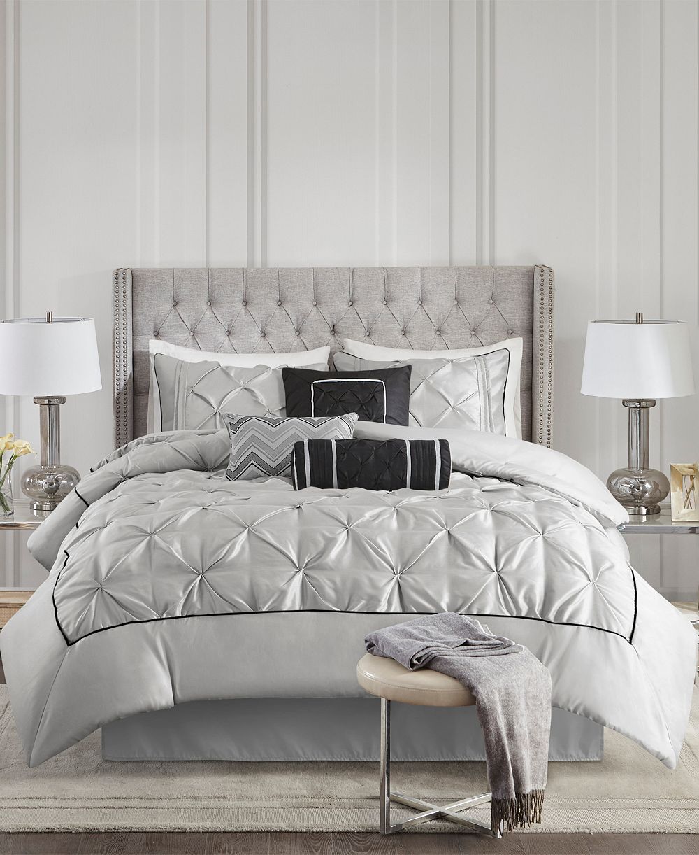 Madison Park Laurel Tufted 7-Pc. Comforter Set, Full
