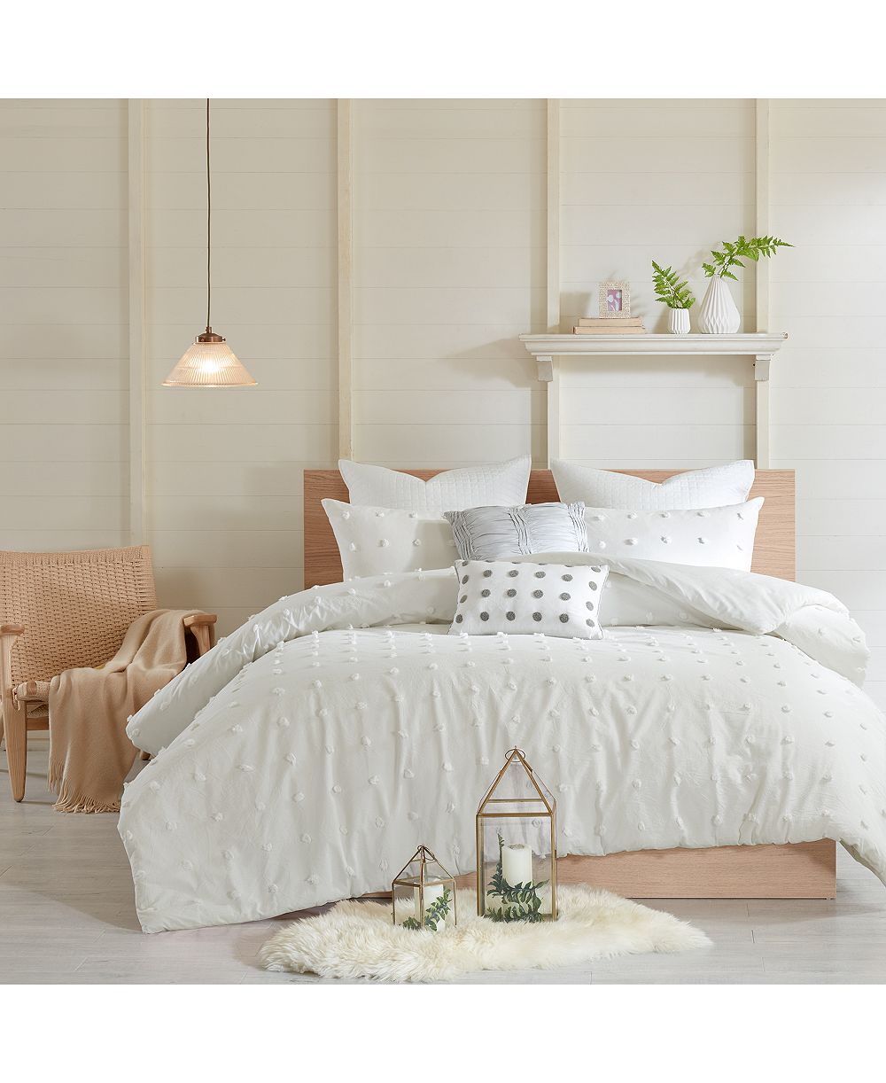 Intelligent Design Brooklyn Jacquard Cotton 7-Pc. Comforter Set, King/California King