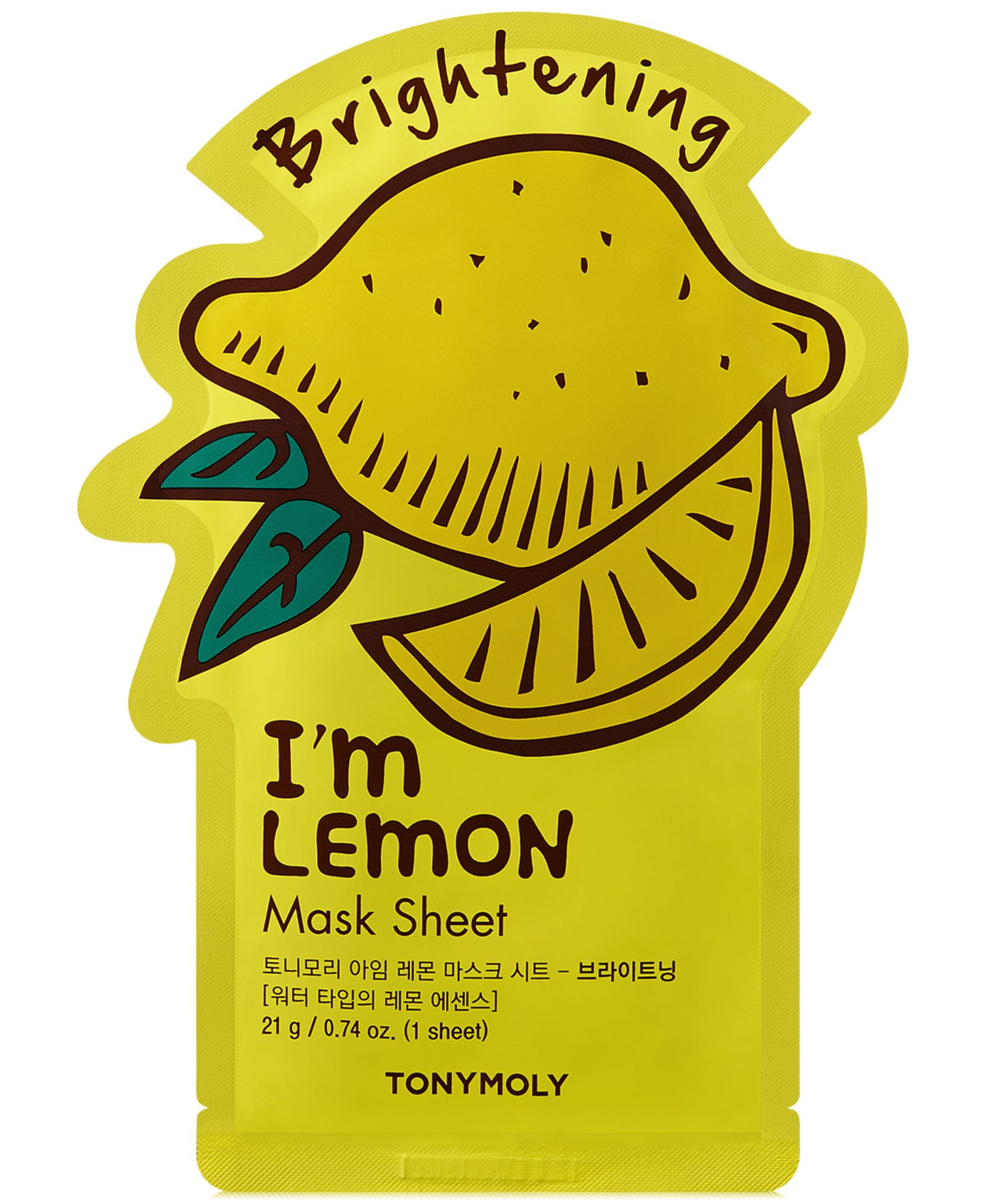 TONYMOLY I'm Lemon Sheet Mask - Brightening