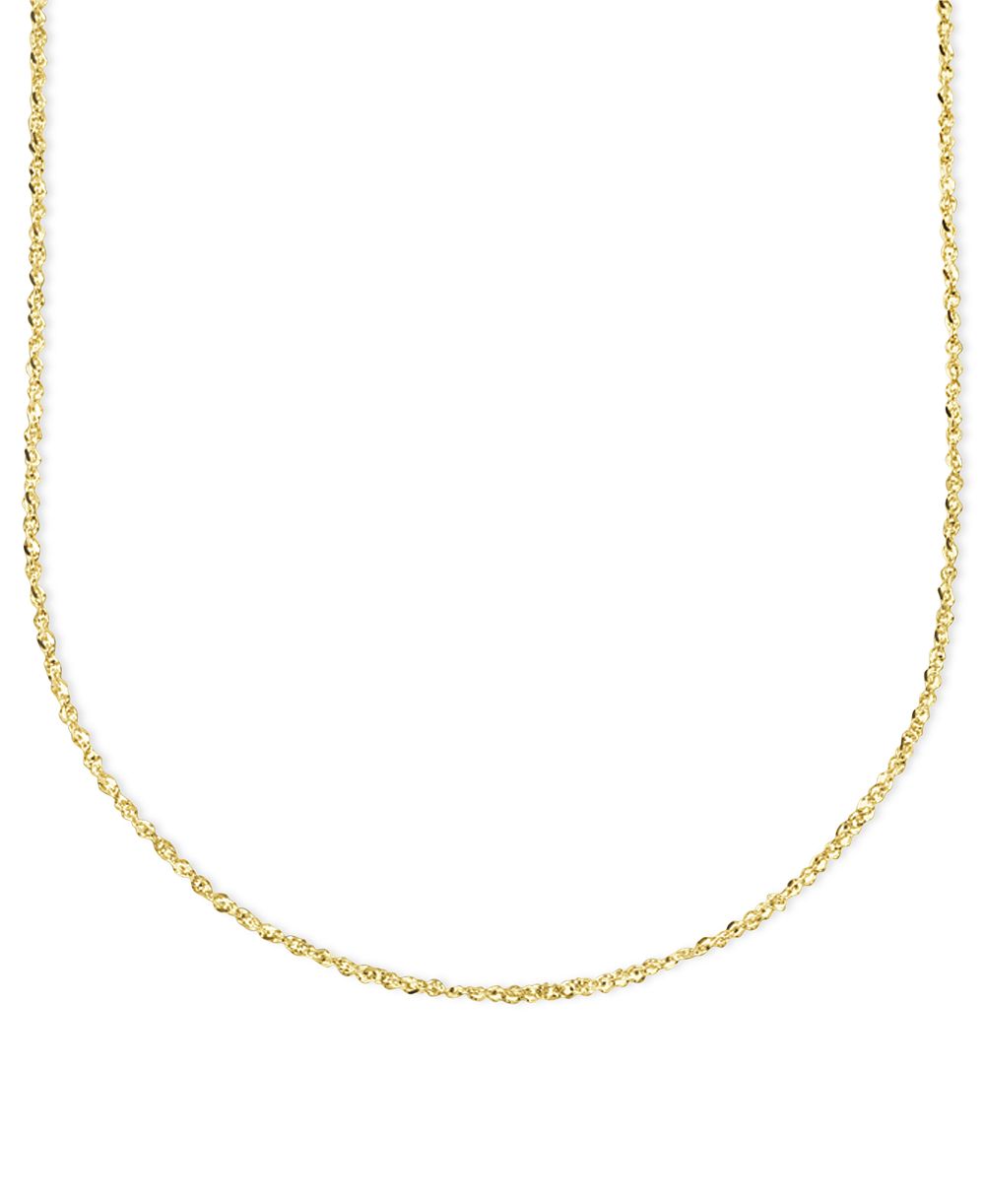 Золотая цепь Italian Gold 14k Gold 18" Perfectina (1-1/8mm)