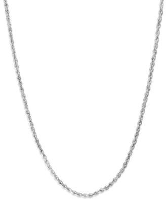 Легкая цепь-ожерелье 20" (1-3/4mm) из желтого золота 14k