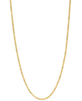 Цепочка ожерелье Sparkle 24" (1-1/2mm) из 14K Yellow Gold