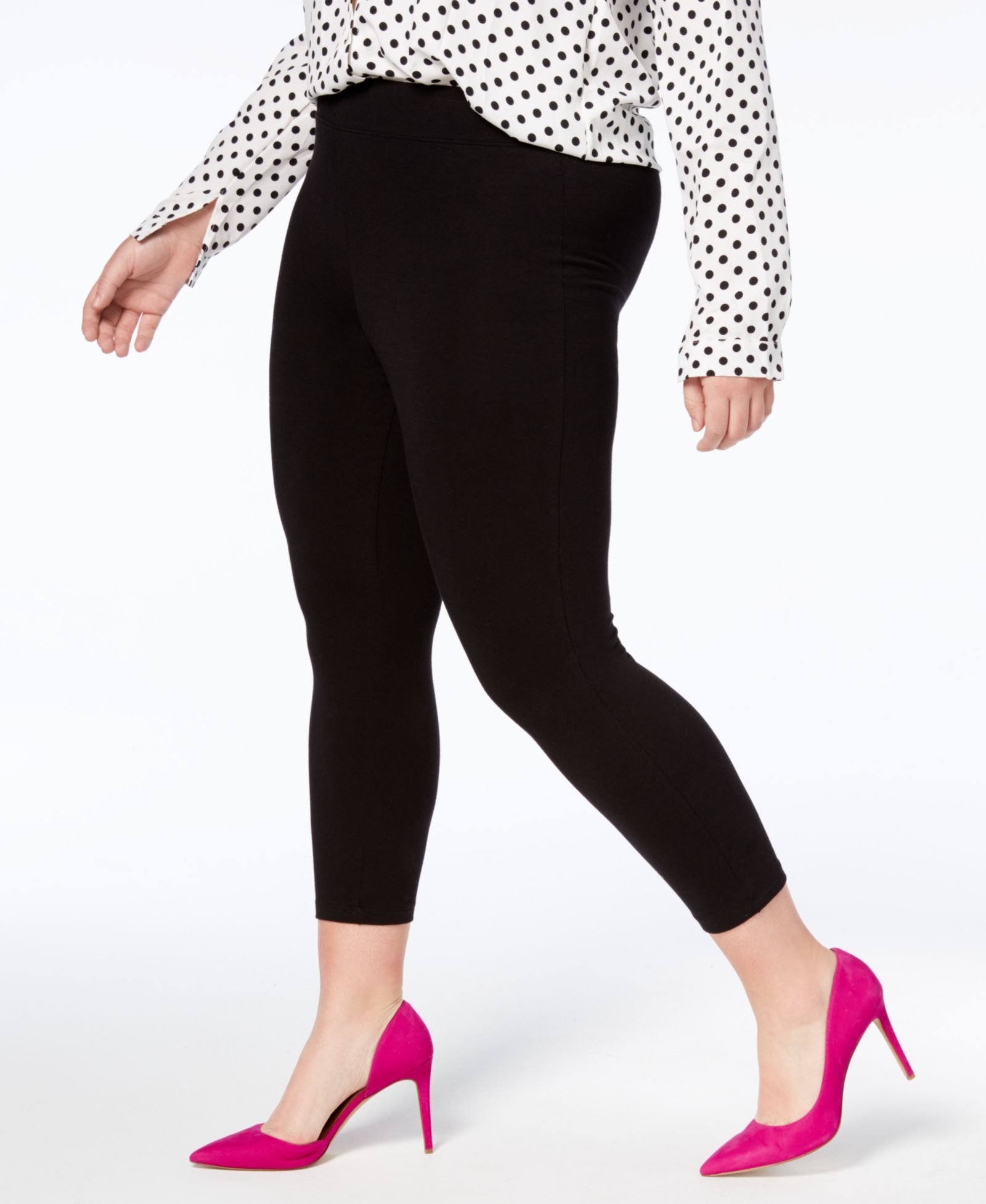 HUE® Женские леггинсы Plus Capri