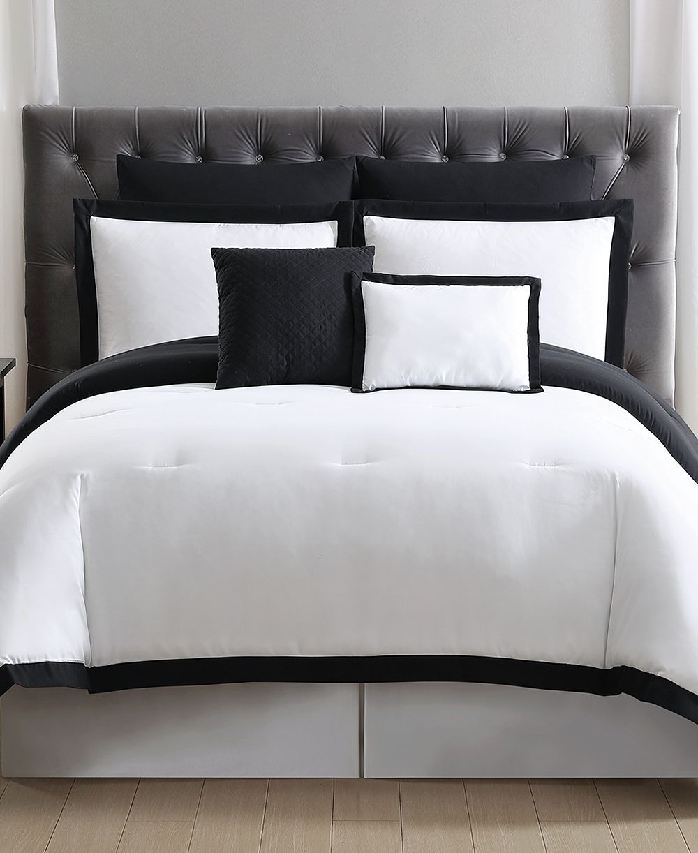 Truly Soft Everyday Hotel Border 7-Pc. Comforter Set, King