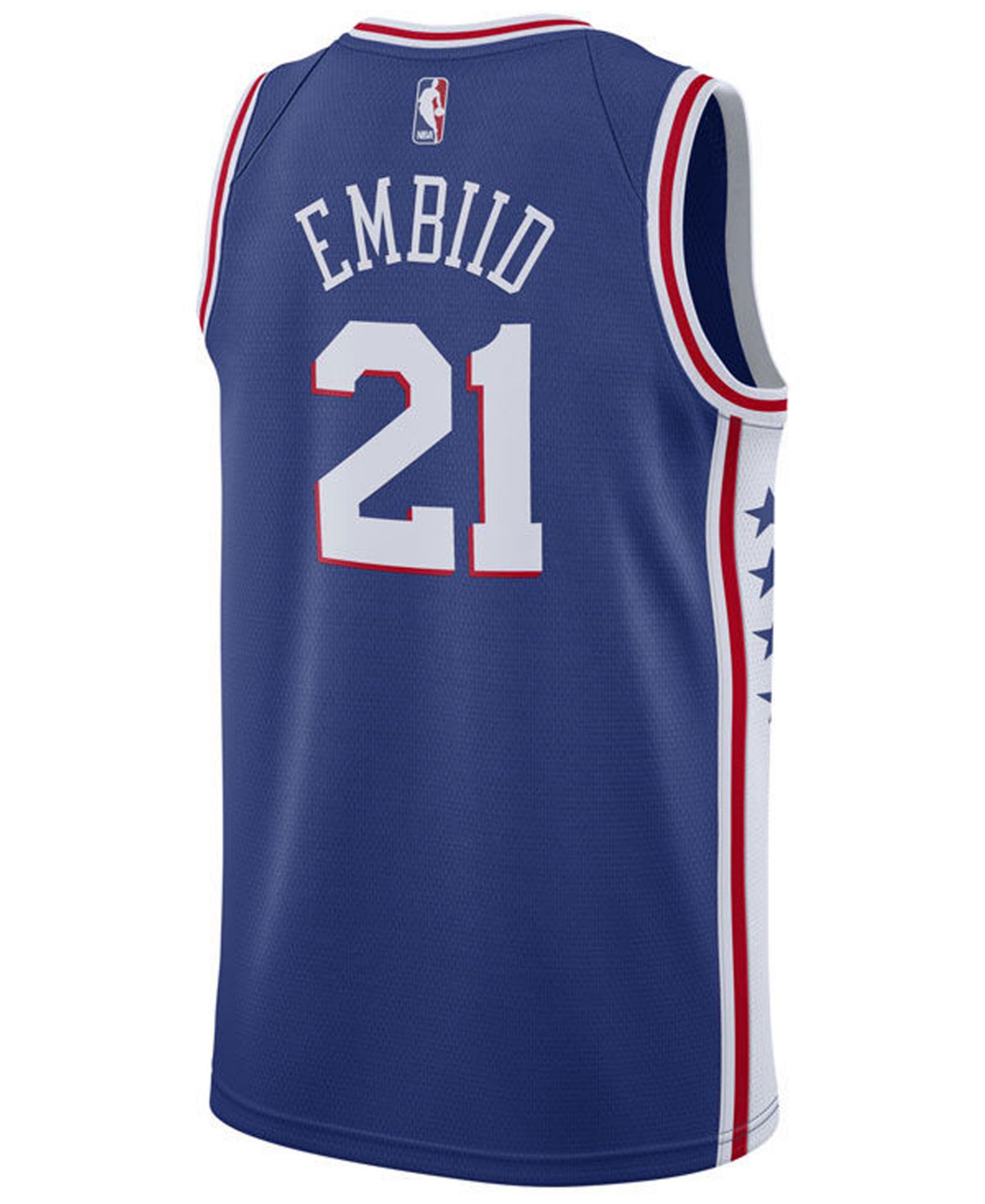 Джерси Nike Men's Joel Embiid Philadelphia 76ers Icon Swingman