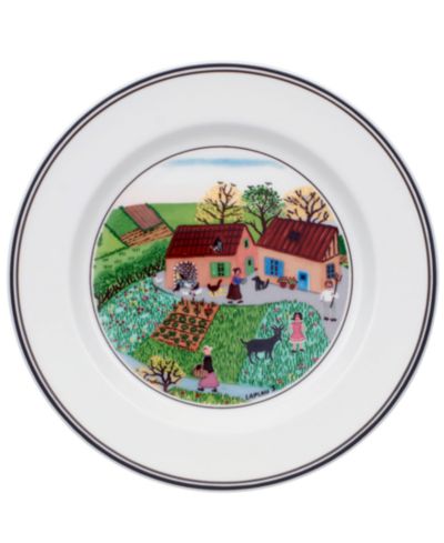 Villeroy & Boch Design Naif Bread & Butter Plate, Family Farm
