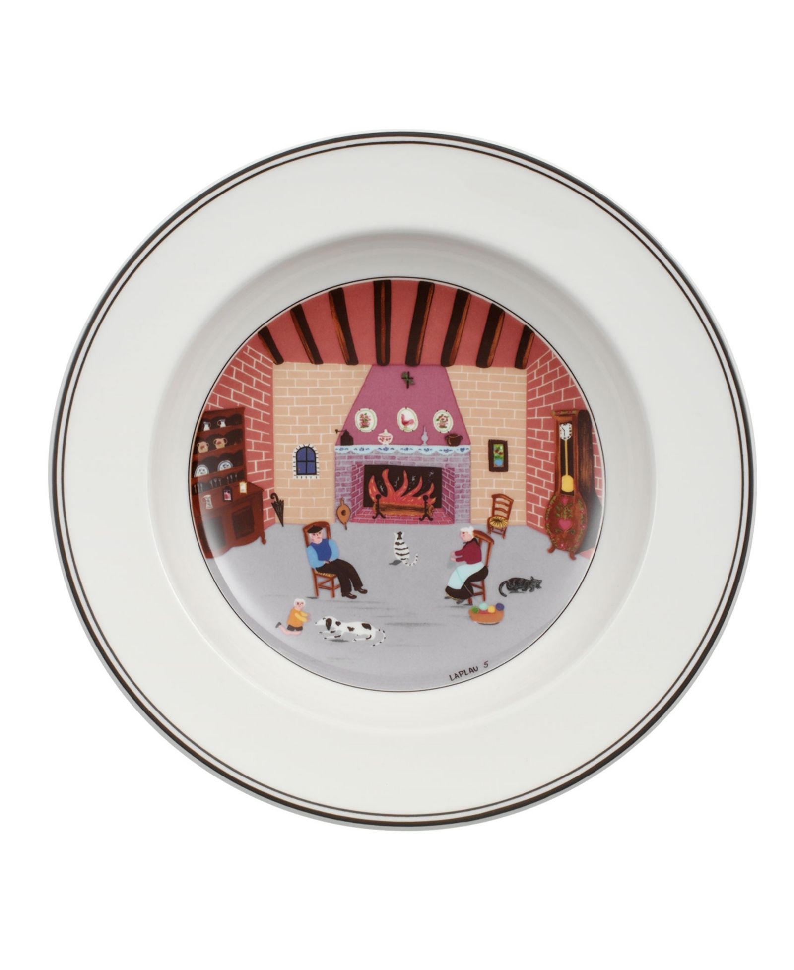 Чаша для супа Villeroy & Boch Design Naif Rim, Plowing