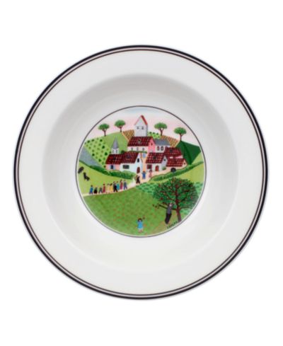 Villeroy & Boch Design Naif Rim Cereal Bowl, Wedding Procession