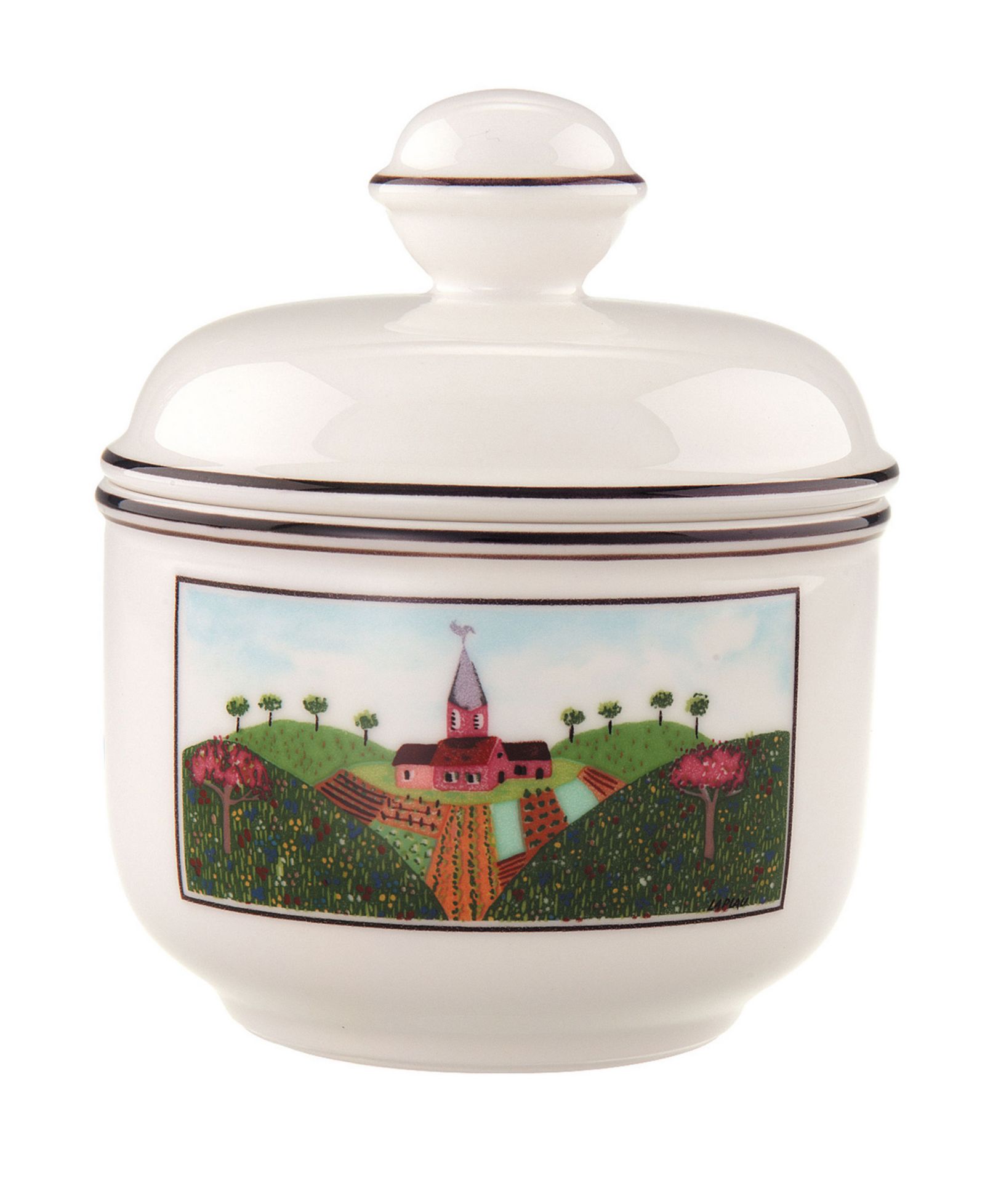 Villeroy & Boch  Design Naif Covered Sugar Bowl