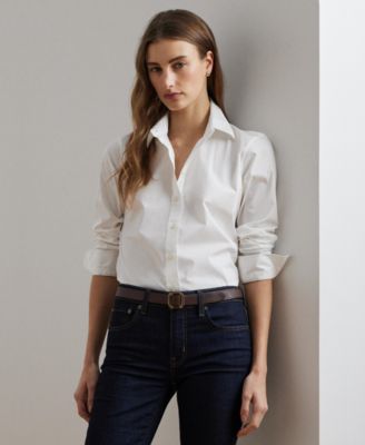 Lauren Ralph Lauren рубашка прямого кроя, не требующая глажки