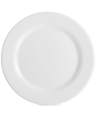 Q Squared Diamond 8" Round Melamine Salad Plate, Set of 4