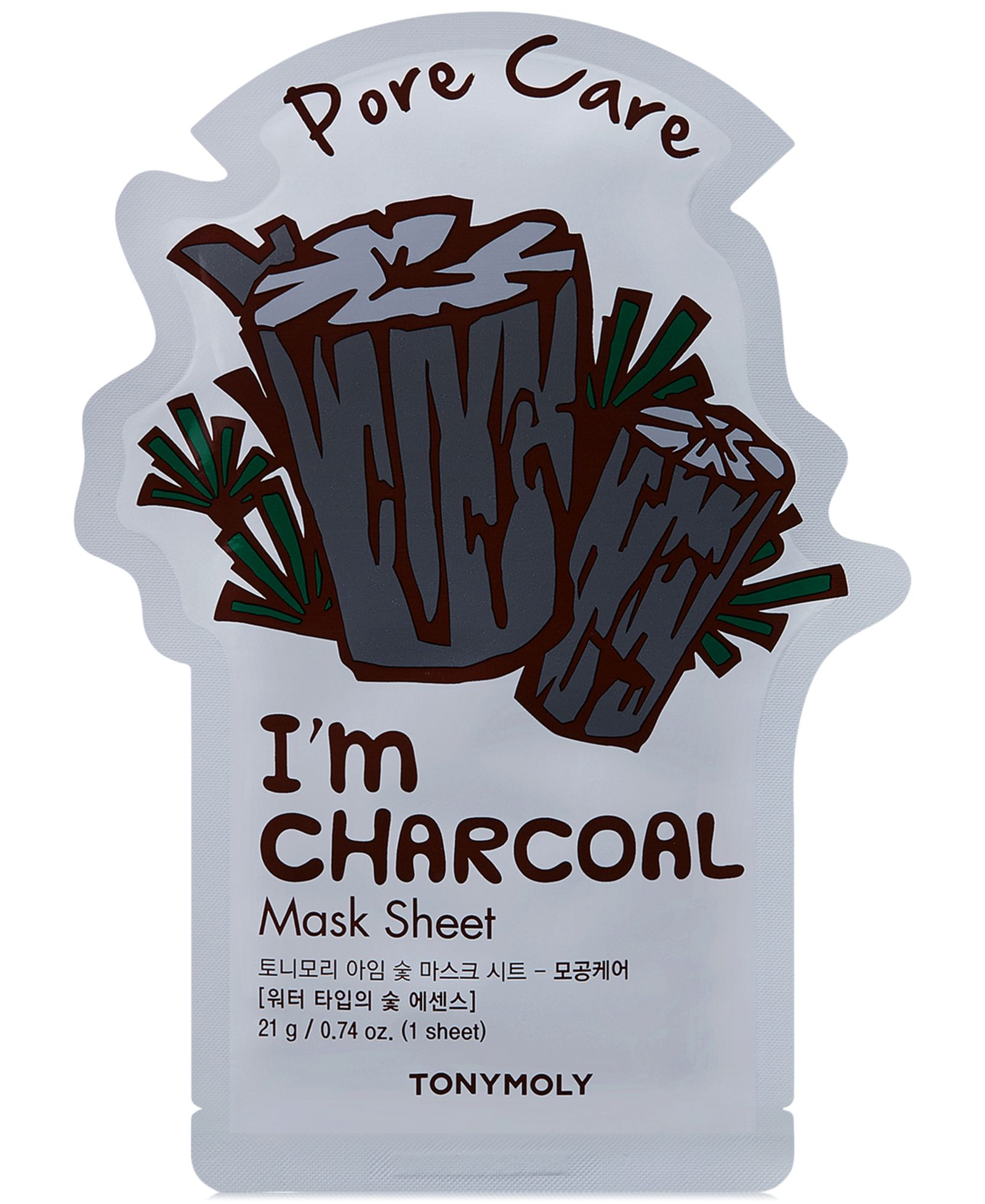 TONYMOLY I'm Charcoal Sheet Mask - (Pore Care)
