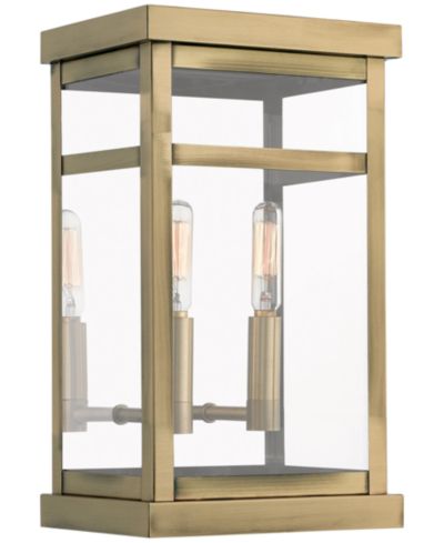 Уличный настенный фонарь Livex Hopewell 2-Light