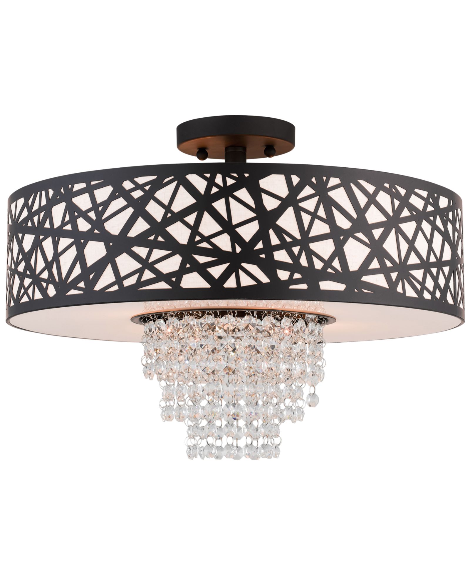 Livex Allendale 4-Light Semi Flush
