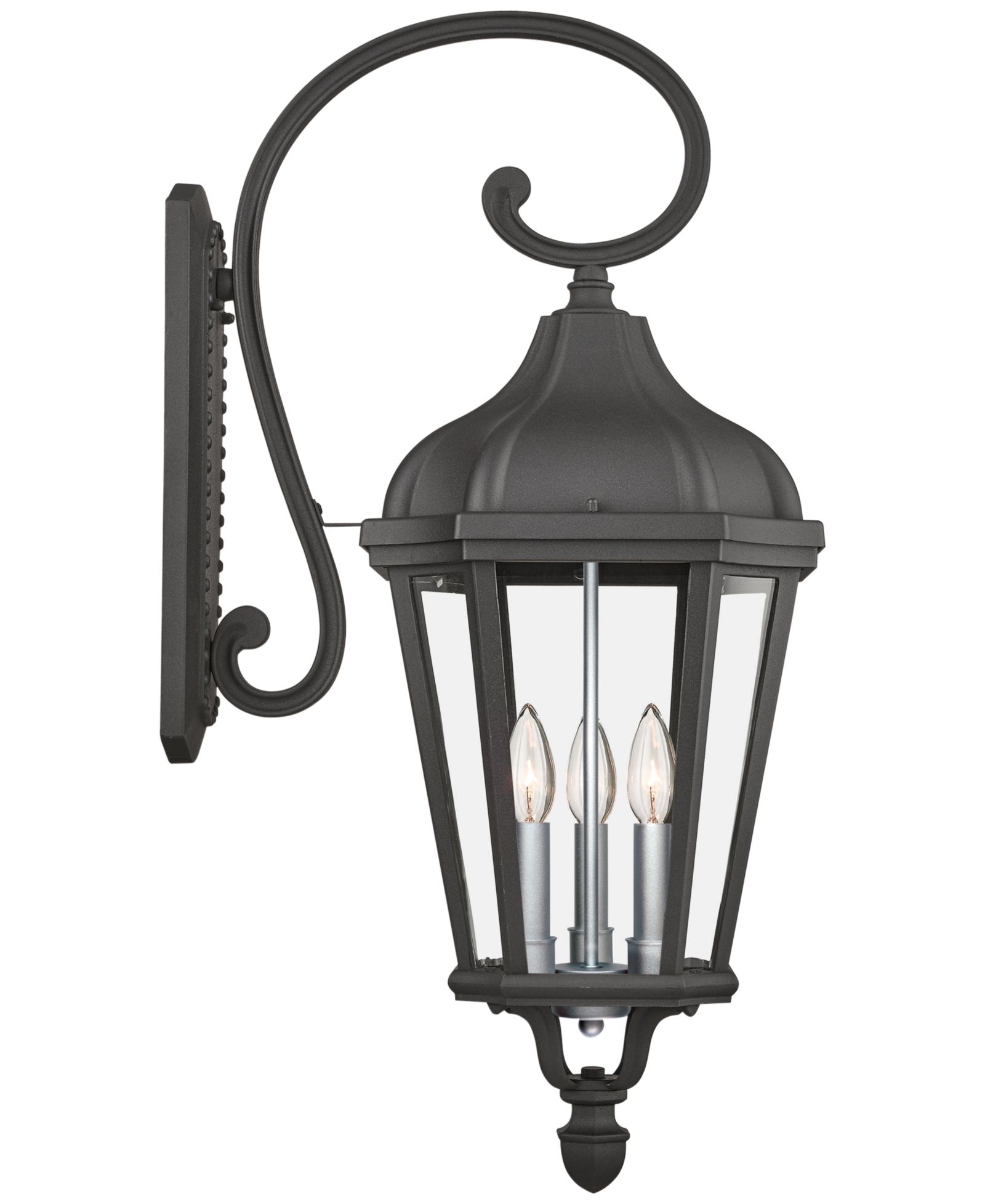 Livex Morgan 3-Light Outdoor Wall Lantern