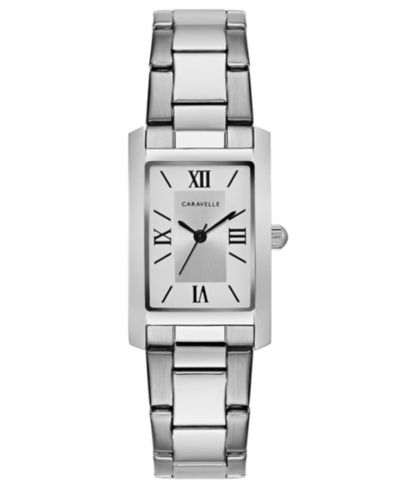 Женские часы Caravelle Designed by Bulova со стальным браслетом, 21x33mm