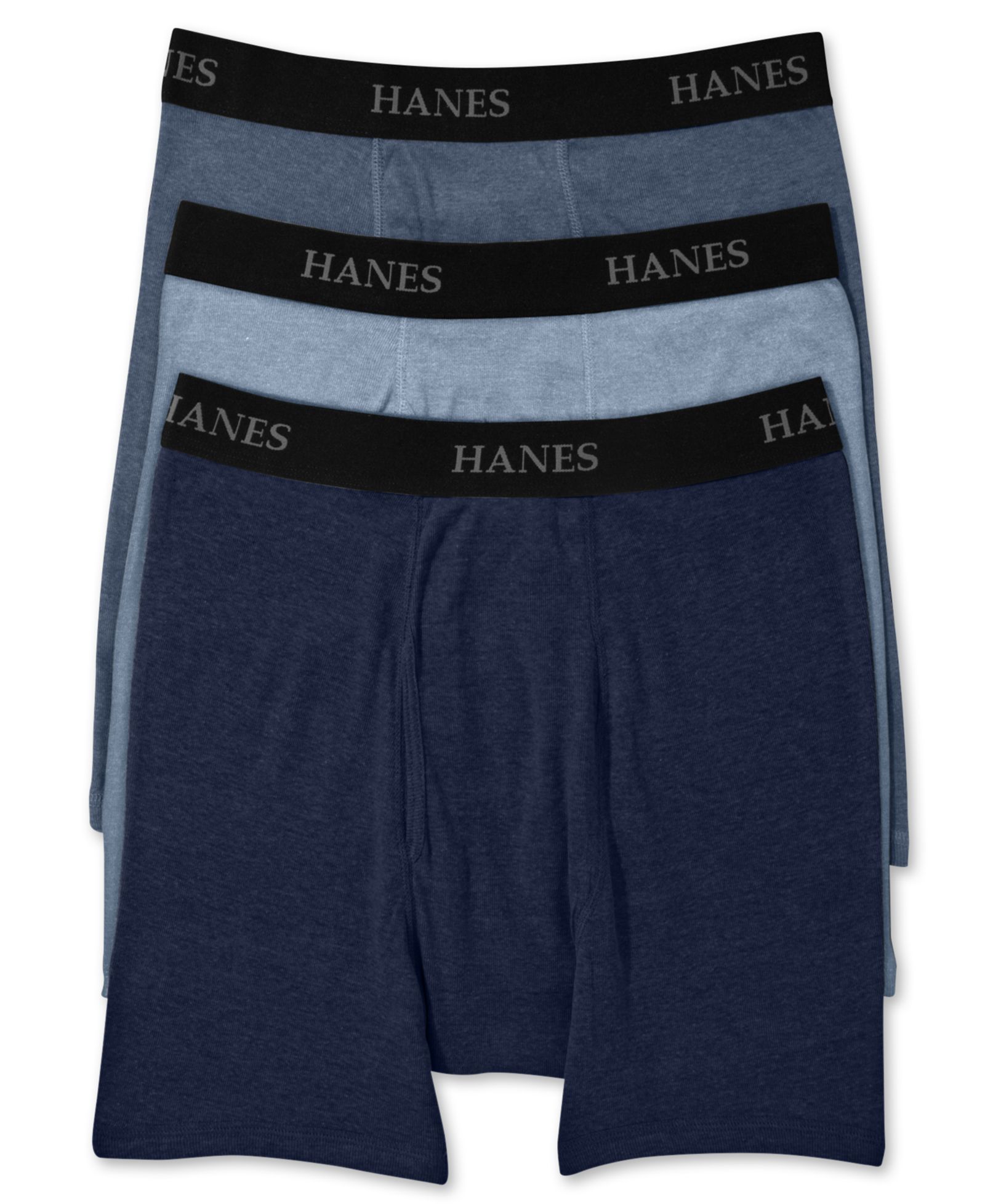 Мужские боксеры-слипы Hanes Big & Tall, 3 шт