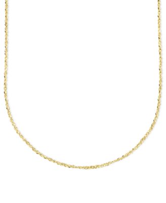 Колье Italian Gold 14k Gold 20" Perfectina Chain (1-1/8mm)