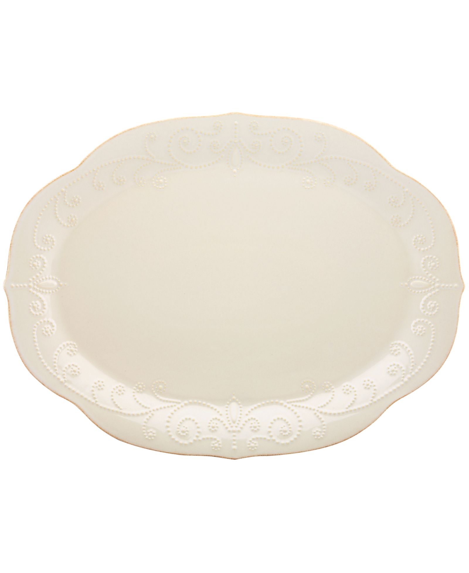 Lenox French Perle овальное блюдо