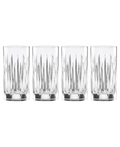 Reed & Barton Soho Crystal Iced Beverage Glass Set, 4 Pieces