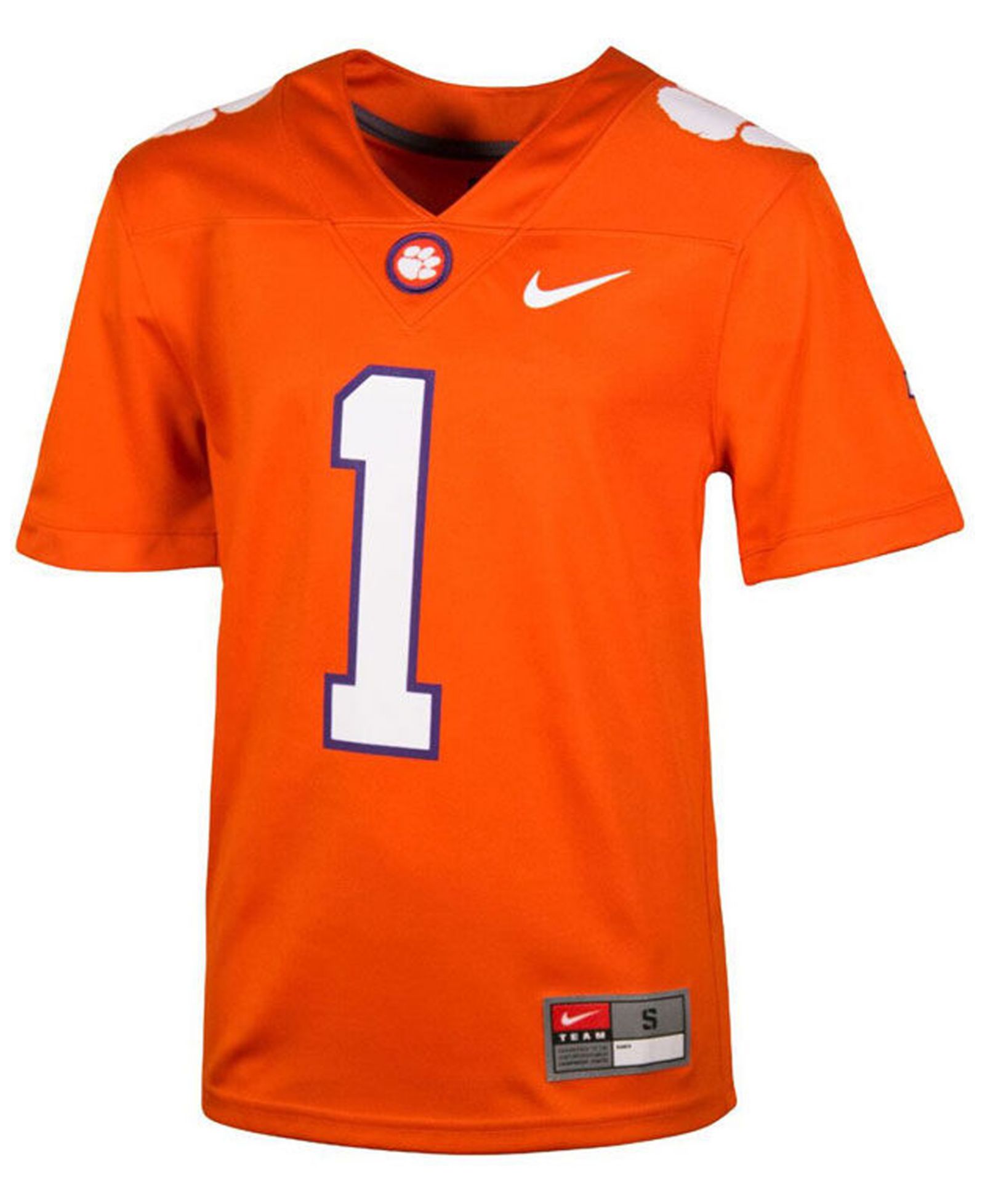 Реплика джерси Nike Clemson Tigers для маленьких мальчиков (4-7)