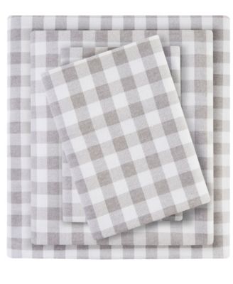 Gray Herringbone Check