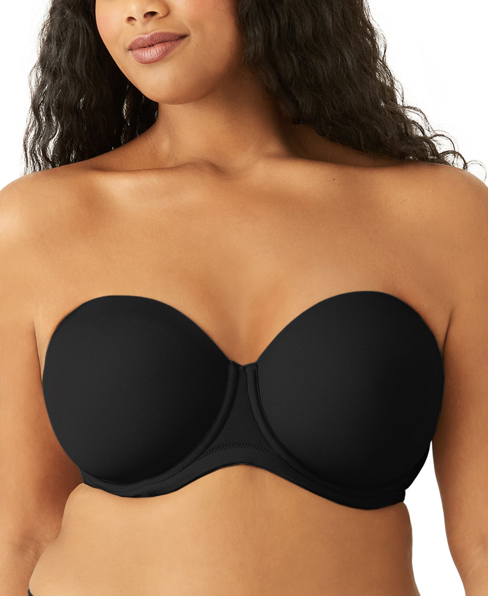 Wacoal Red Carpet Full Figure Underwire Strapless Bra 854119, Up To I Cup