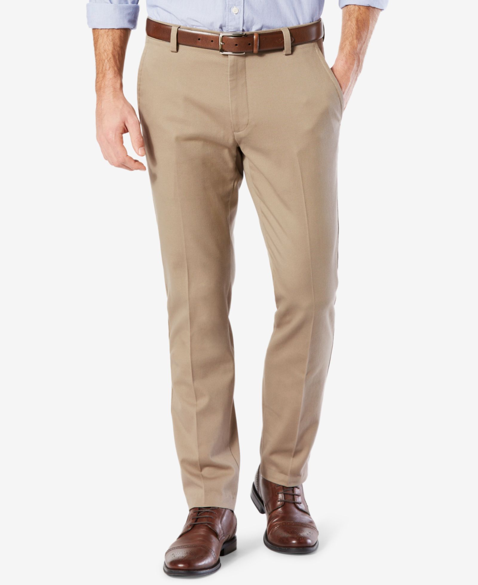Dockers Мужские брюки Easy Slim Fit Khaki Stretch
