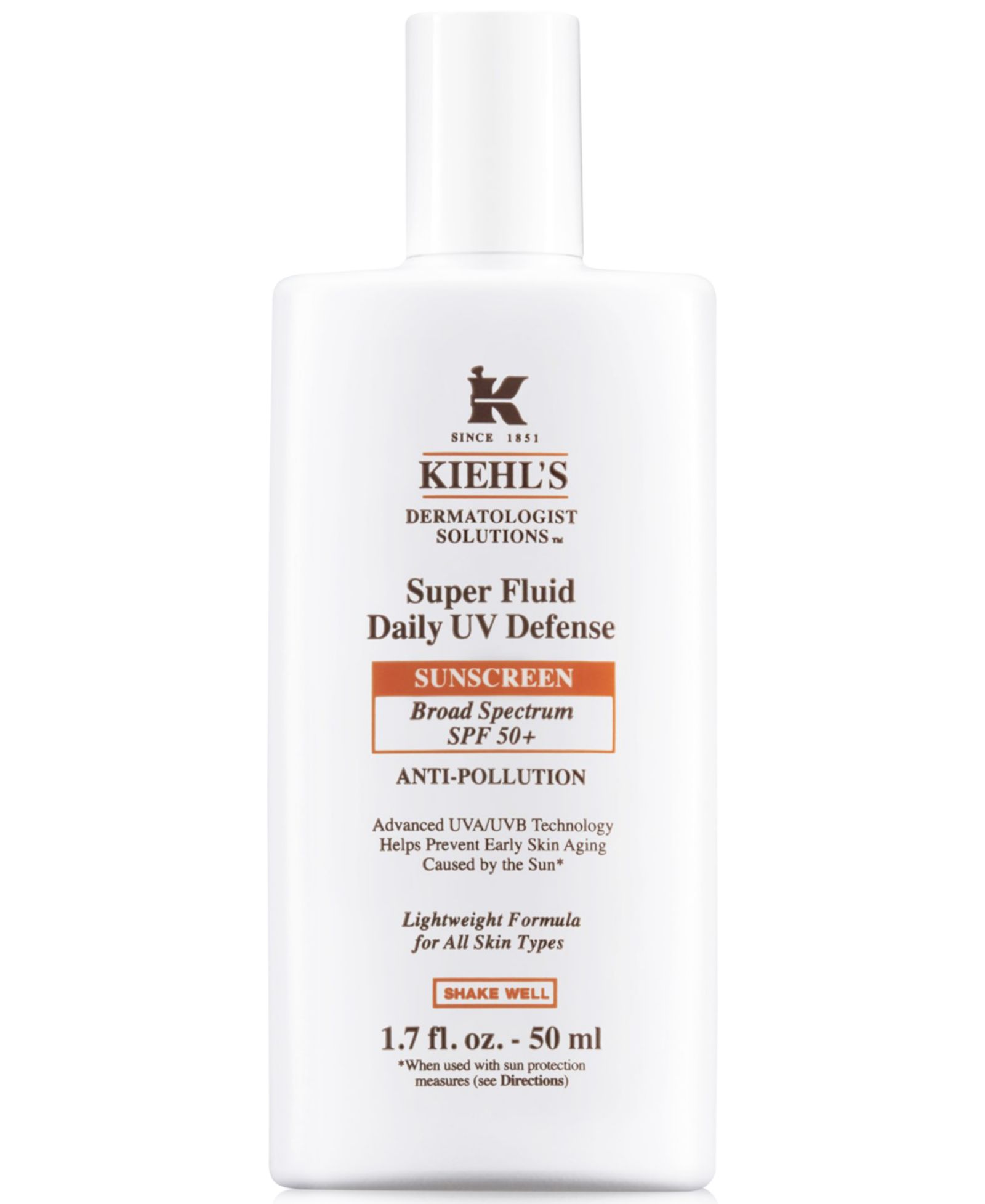 Kiehl's Since 1851 Dermatologist Solutions Super Fluid Daily UV Defense, 1.7 oz.