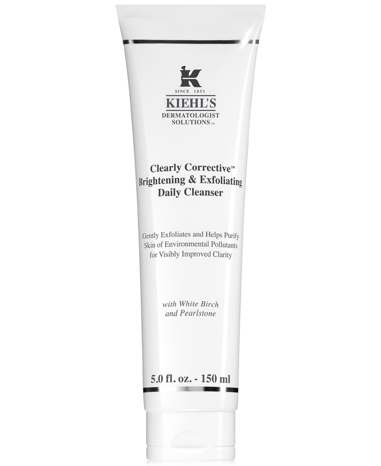 Kiehl's Since 1851 Dermatologist Solutions Clearly Corrective Brightening & Exfoliating Daily Cleanser, 5.0 fl. oz.