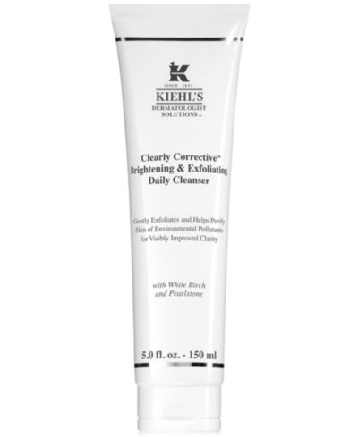 Kiehl's Since 1851 Dermatologist Solutions Clearly Corrective Brightening & Exfoliating Daily Cleanser, 5.0 fl. oz.