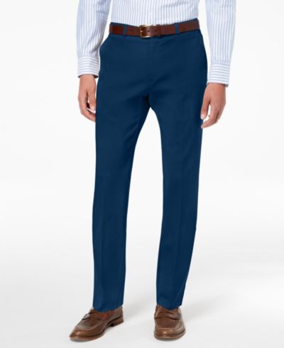 Tommy Hilfiger Мужские брюки Modern-Fit TH Flex Stretch Stretch Performance