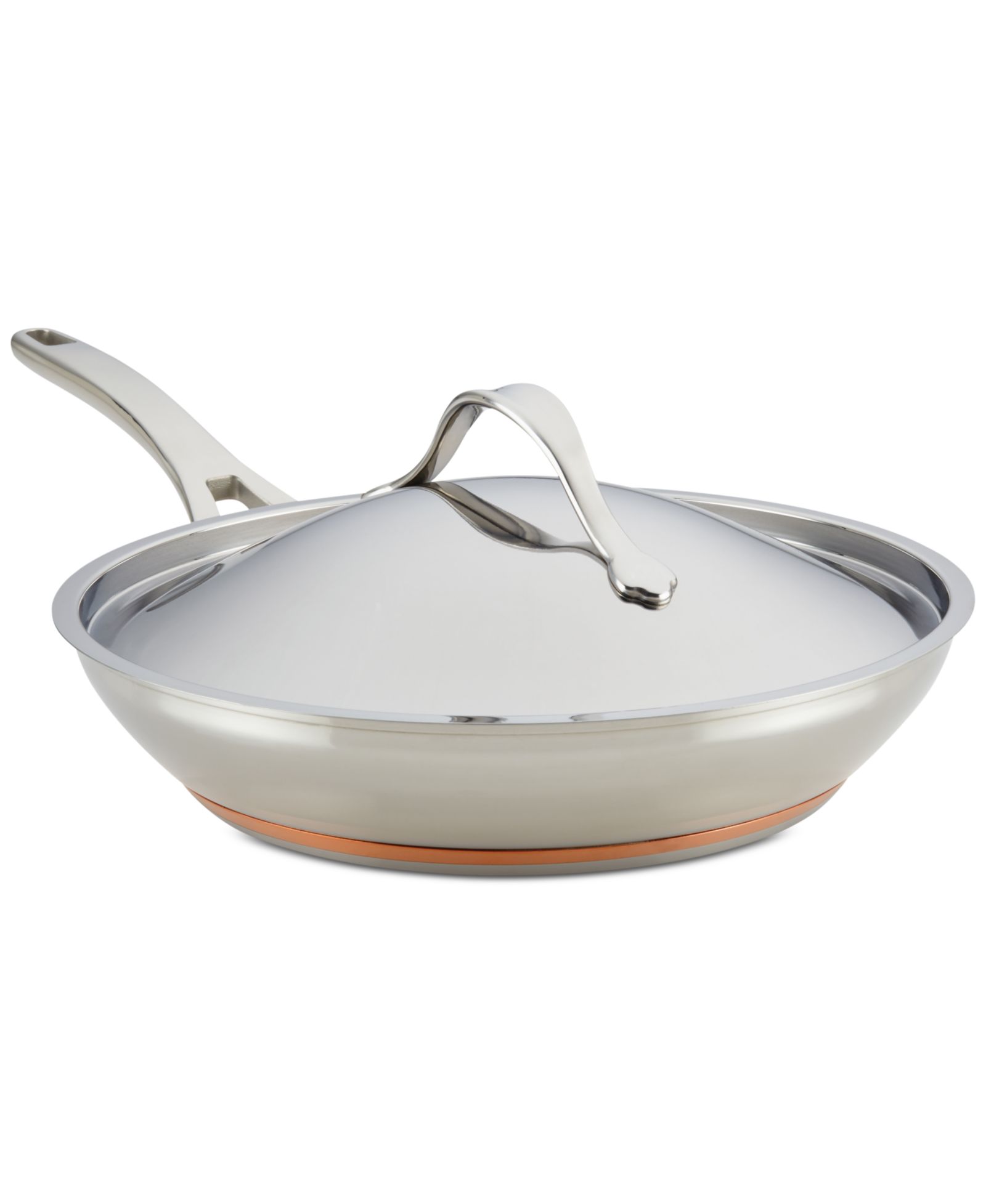 Французская сковорода Anolon Nouvelle Copper Stainless Steel 12"