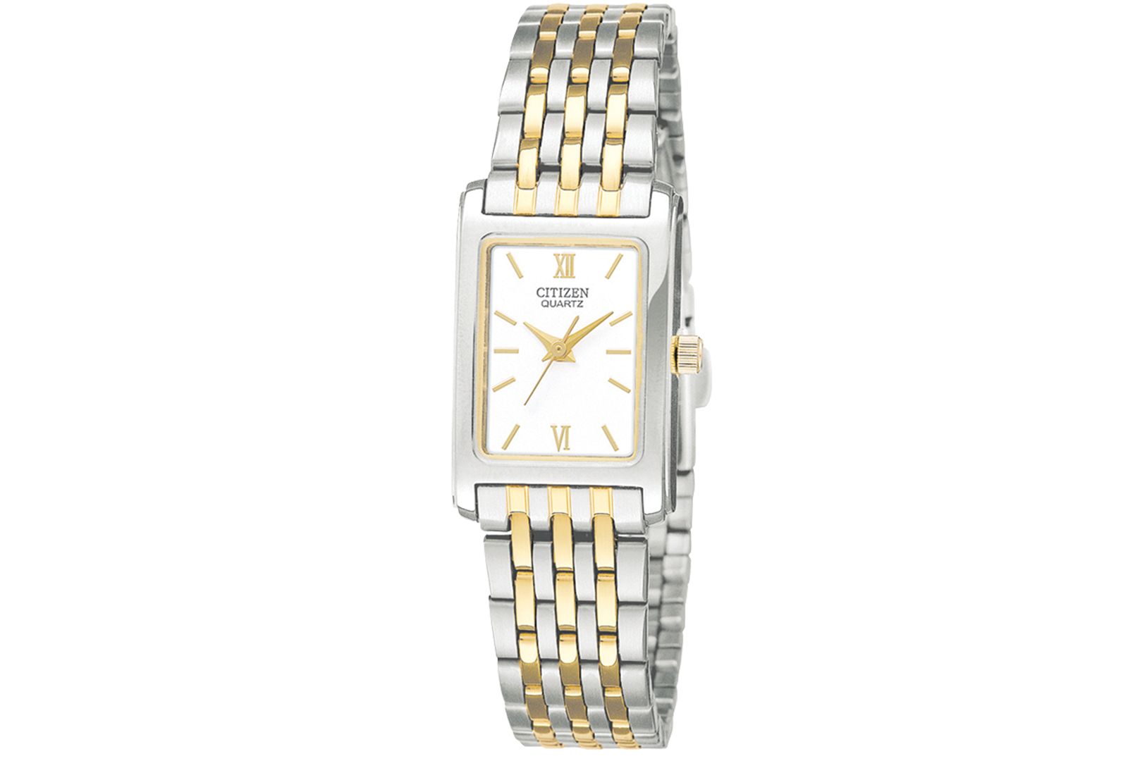 Часы Citizen Women's Two Tone Stainless Steel Bracelet 18mm EJ5854-56A
