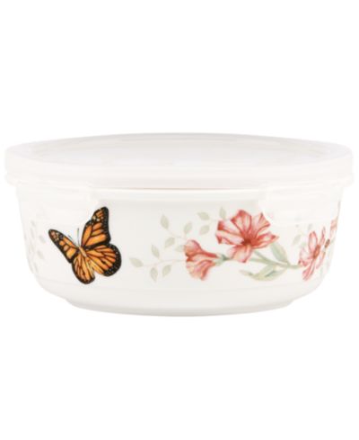 Малая сервировочная чаша с крышкой Lenox Butterfly Meadow