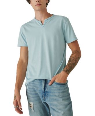 Мужская футболка Lucky Brand Venice Burnout Notch Short-Sleeve T-Shirt