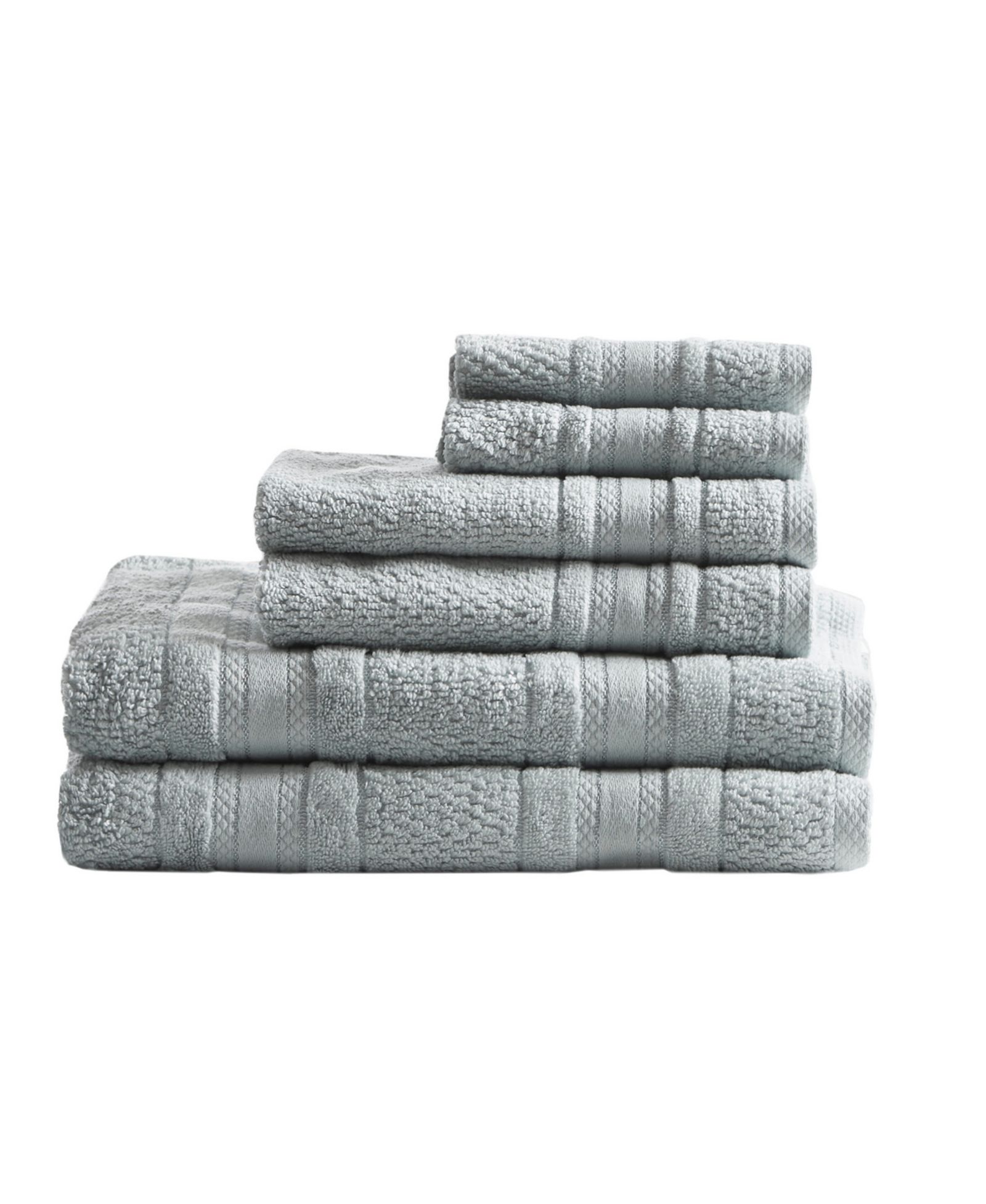 Madison Park Essentials Adrien набор банных полотенец из мягкого хлопка, 6 шт.