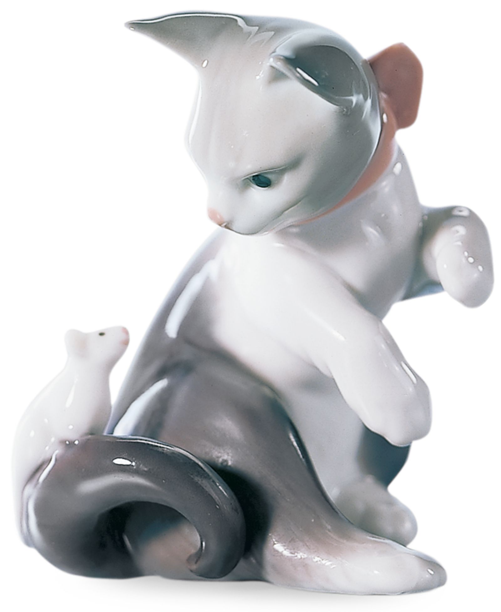 Коллекционная фигурка Lladro Кот и мышь