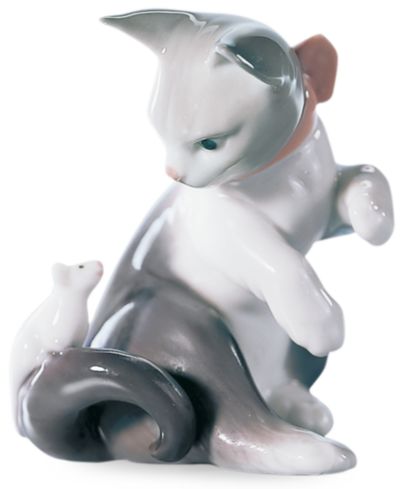 Коллекционная фигурка Lladro Кот и мышь