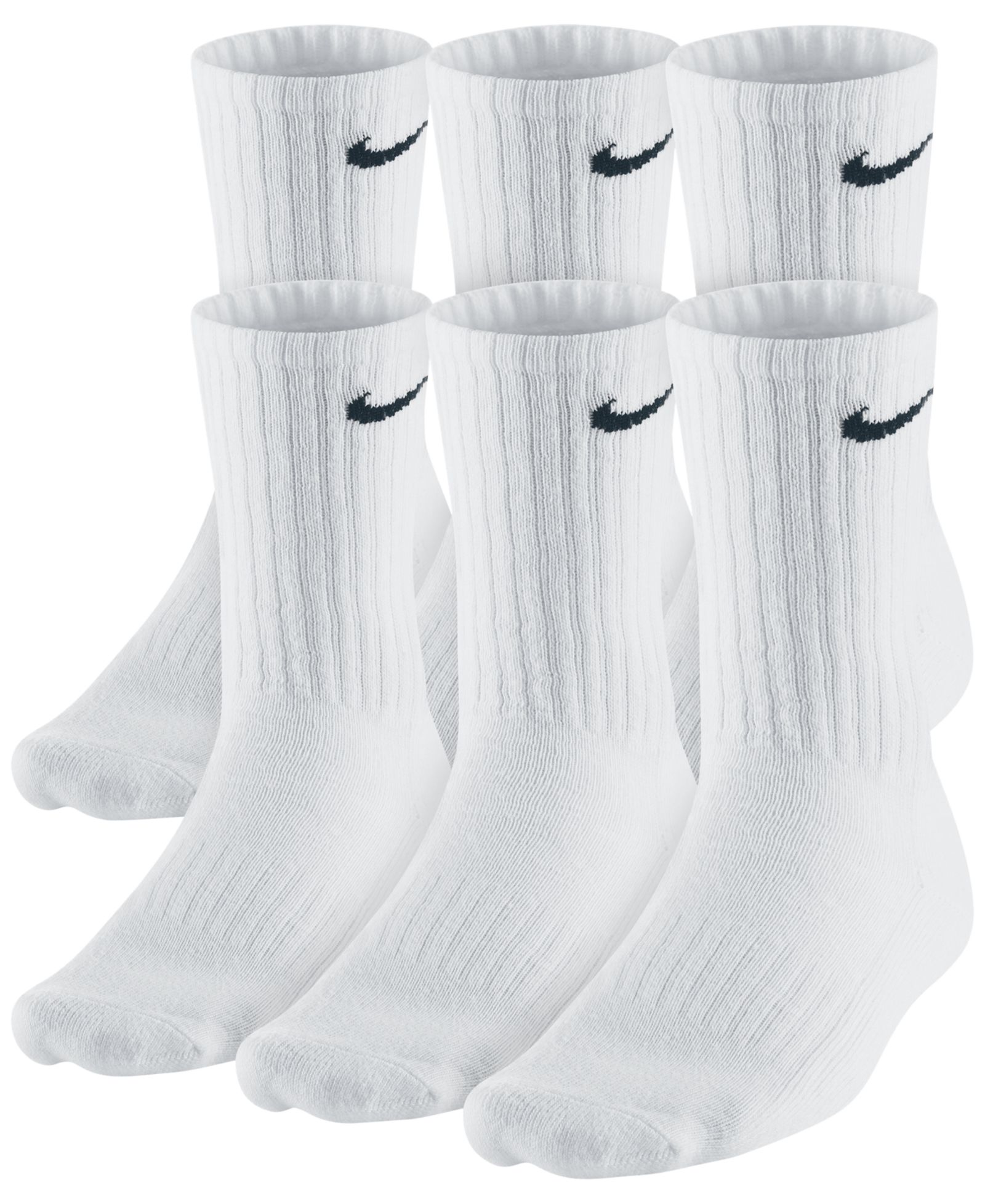 Носки Nike Unisex Everyday Cushioned Cotton Crew, 6 пар